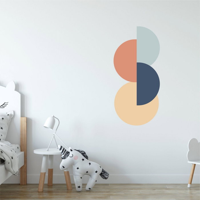 Wallity Sticker Decorativo para Pared MB-00101 Multicolor 100 x 45 cm Wallity Sticker Decorativo para Pared MB-00101 Multicolor 100 x 45 cm